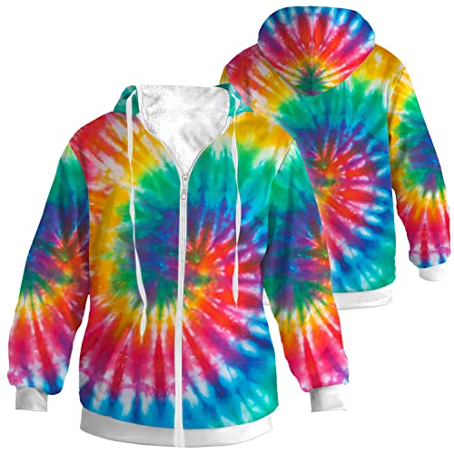 Jacket for Women Men Winter Coats Fleece Hoodie Zip up Warm