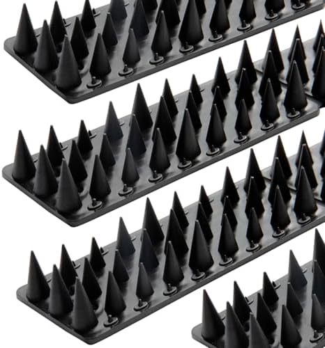 OFFO Taubenabwehr, Vogelabwehr Spikes 7,5m, Taubenabwehr Balkon für Taube Abschreckung Vogel oder Tiere Weg zu halten, Zaun Spikes der Vogelabwehr deckt, Schwarz