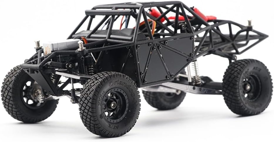 Image of Titanium Red Aluminum Alloy CNC Front Suspension for 1 /32 Orlandoo Hunter OH32X02 RC Car Upgrade Parts
