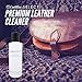 Cadillac Select Premium Leather Cleaner 4 oz - Great for Shoes, Handbags, Jackets, Gloves, Furniture & More