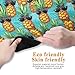 ALAZA Pineapples Sunglass Yoga Mat Non Slip Fitness Exercise Mat, Workout Mat for Yoga, Pilates and Floor Exercises