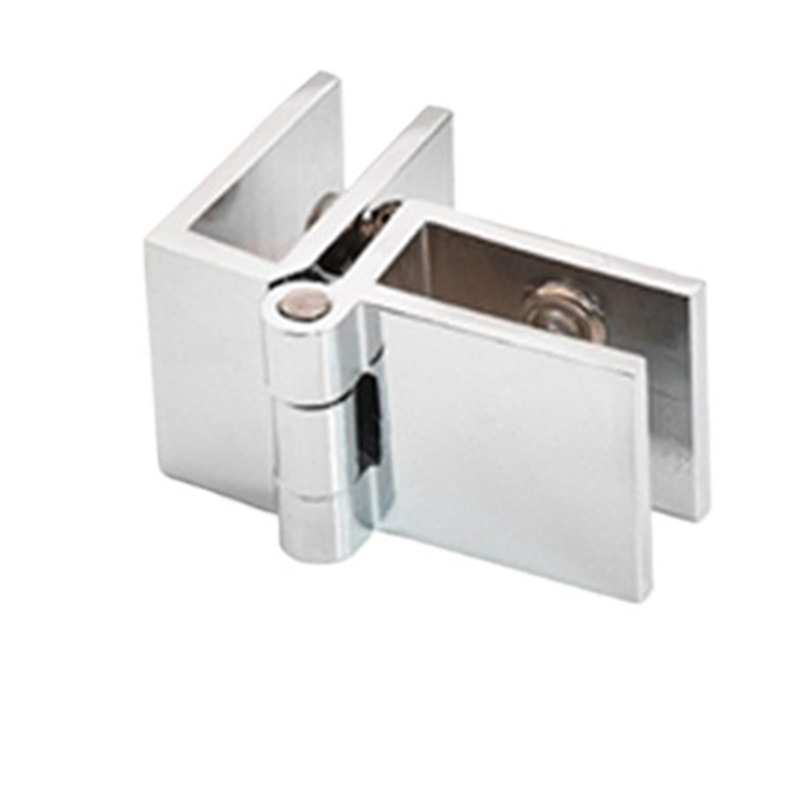 Charnière pour porte en verre d'armoire 90 degrés double en quincaillerie pour cave à vin x2