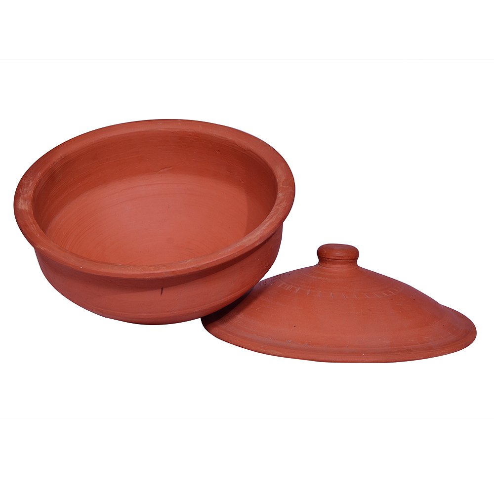 Shriyam Craft Mitti Cool Terracotta Clay Curd Pots, 250 Ml, Set of 2-picture-17