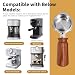 NEOUZA 51mm Bottomless Portafilter Compatible with Swan Nordic Retro,Breville VCF149,Gevi,Oster Nova PrimaLatte,Hibrew H10b Coffee Machines,Double Spout,Short Handle
