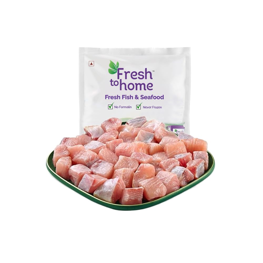 FreshToHome Indian Baasa | Boneless Cubes | 480g to 500g Pack | Fresh | Never Frozen-image-24