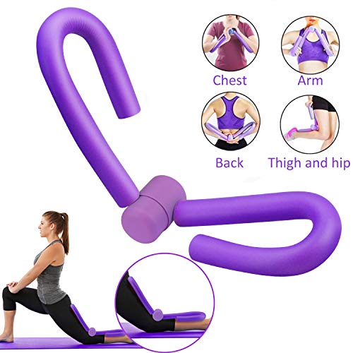 Sinwind Oberschenkeltrainer Fitness Leg, Oberschenkeltrainer Beintrainer, Die Dünnen Beine/Dünne Beine./Brustvergrößerung Bein, Fitnessgeräte Hüfte (lila)