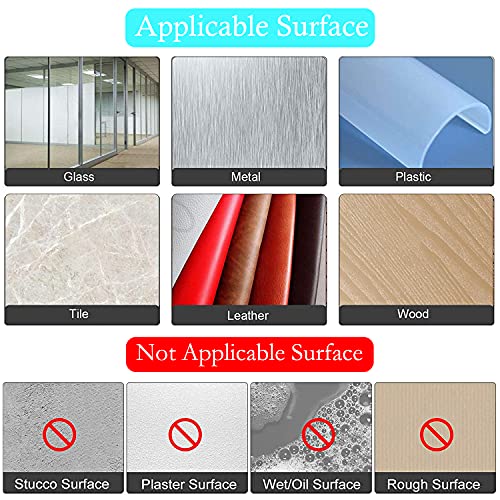 Keogh 10M Doppelseitiges Klebeband Extra Stark, Waschbares Spurlos Dünn Nano Tape, Transparent und Ablösbar Beidseitiges Klebeband für Teppich, Zuhause, Küche, Auto oder Büro