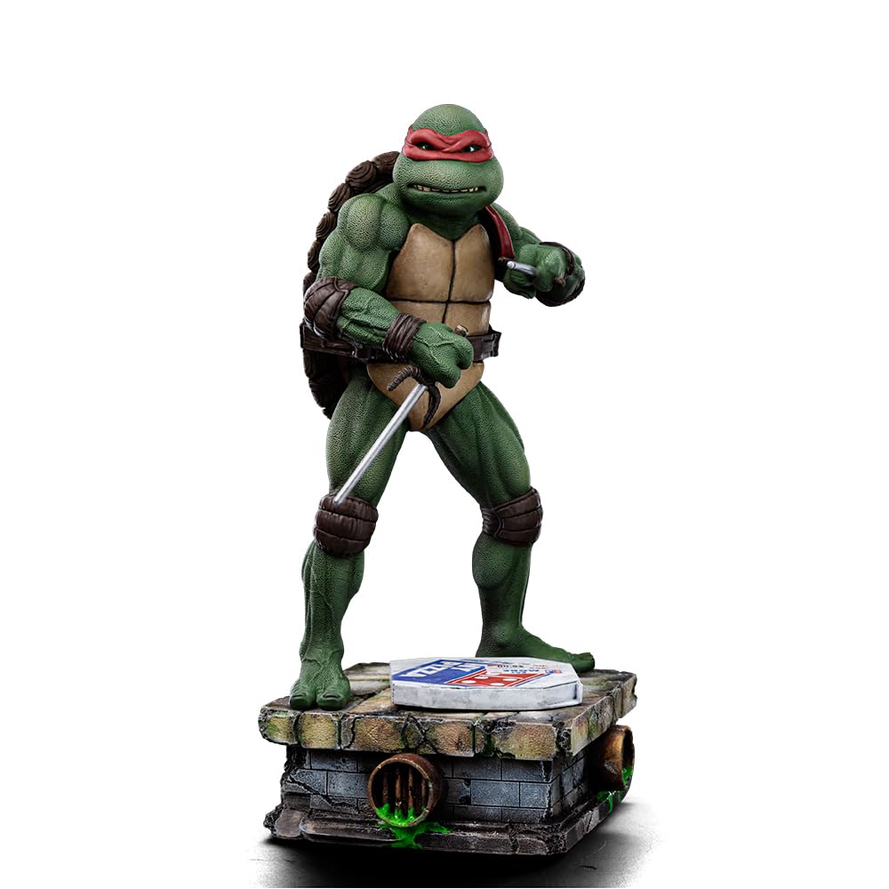 Iron Studios Collectible Statue Raphael TMNT Movie Art Scale 1/10 Polystone Resin, Multic…