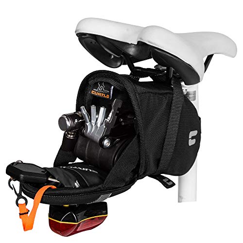 Bolsa De Selim SIV, com Capa de Chuva, Preto, Curtlo