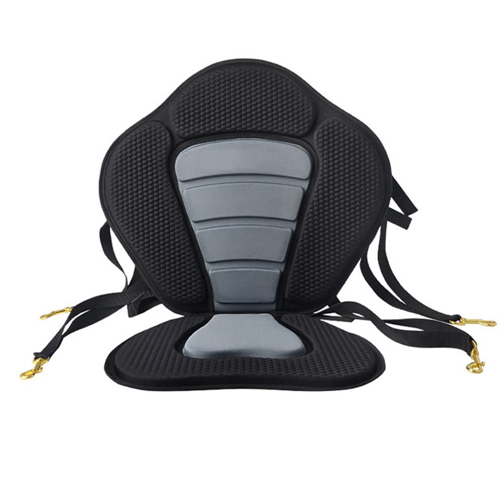 GUOCU Kajak Sitz für SUP Board, Stand Up Paddle Surfboard Sitz, Universal Stand Up Paddelboard Sitz, Kajaksitz Easy Attachment, SUP Paddling Paddelboards Gepolsterte Sitz mit Rückenlehne Farbe A