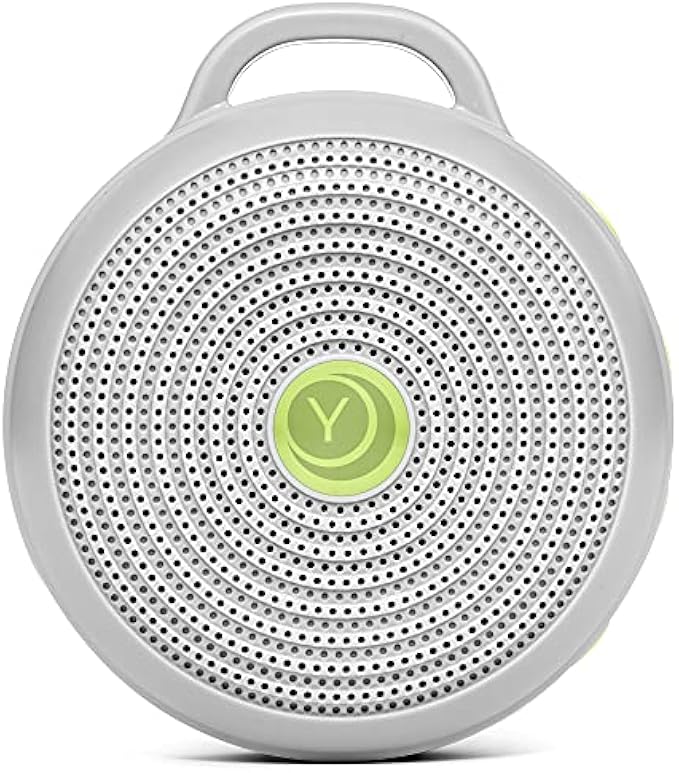 Yogasleep Hushh Portable White Noise Sound Machine For Baby, 3 Soothing Natural Sounds With Volume Control, Compact Size, Noise Canceling For Sleep Aid, Office Privacy, & Meditation, Registry Gift