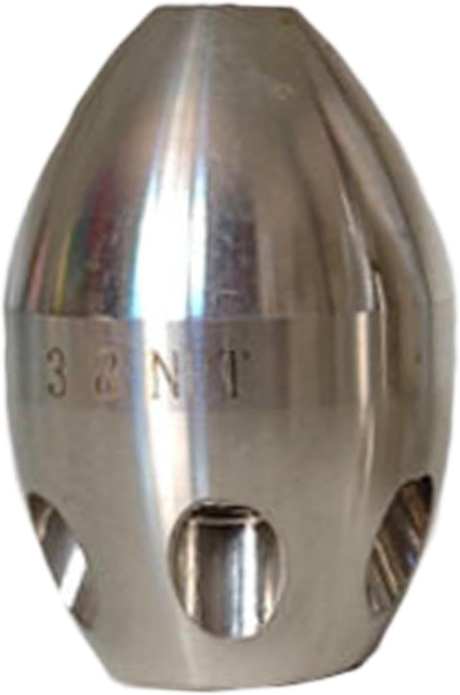 Jet Nozzle, Drain Cleaning Nozzle, Drain Jetting Hose Nozzles, Portable Quick Connector, Spray Head, Front 1 Rear 6, 6.1cmx3.9cm