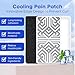 SKAYAH Summer Cooling Muscle Patches - Instant Relief for Sore Muscles & Joints, Cooling Pain Relief Patches for Back, Knee & Shoulder | Waterproof & Breathable | Sweat-Proof & Low-Irritation