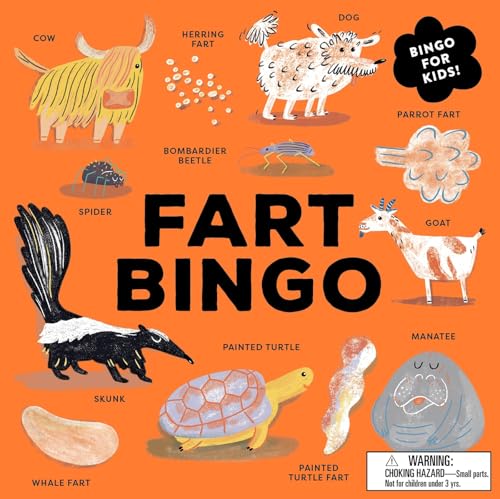 Fart Bingo Anglais pour faire aimer les langues étrangères aux enfants sans effort