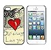 ABC 1pcs Newest Cute Hard Case for Iphone 5 5s (Owl Always Love you)
