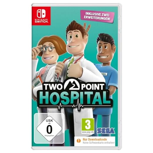 Two Point Hospital - Bauen, Heilen, Verbessern - für Switch