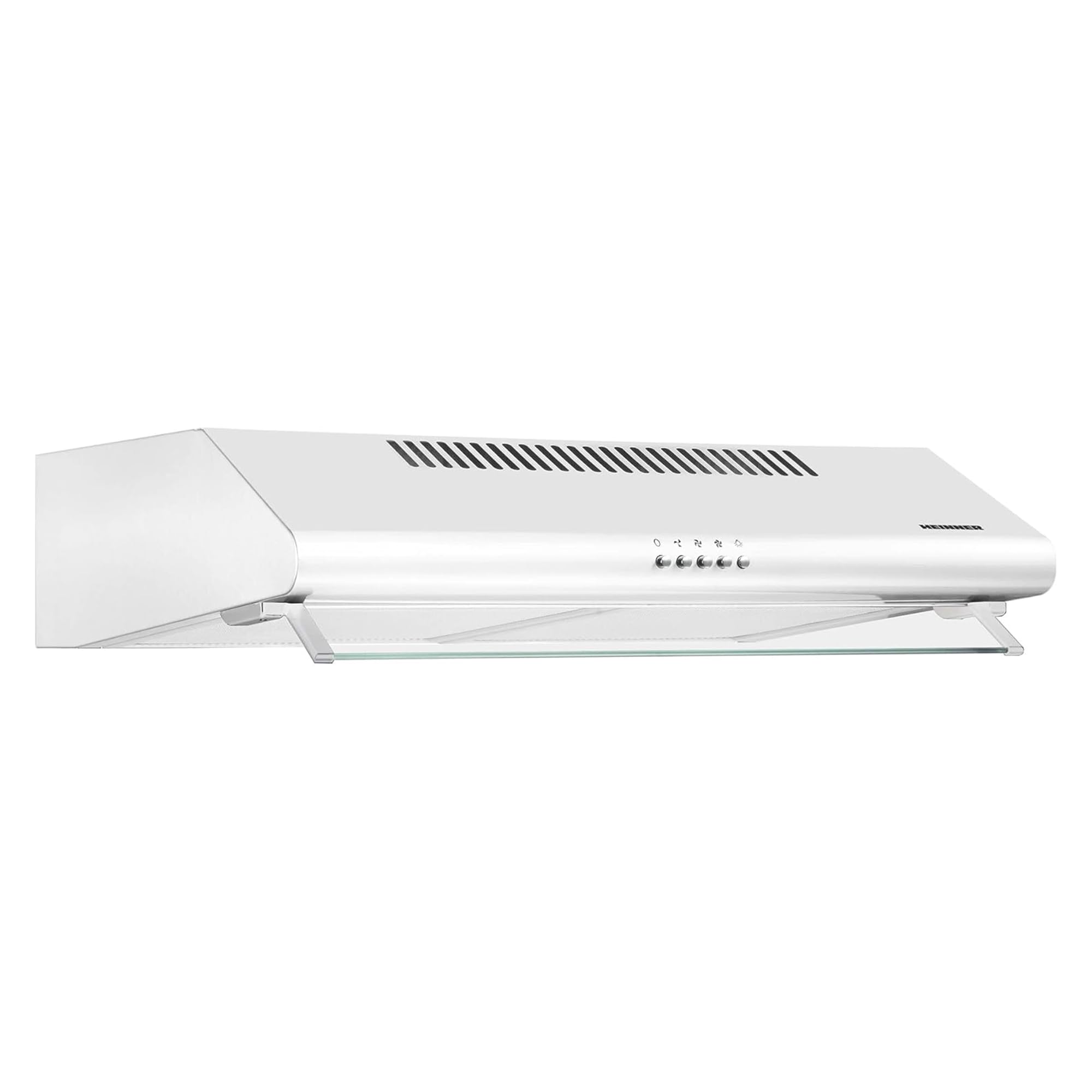 Edelstahl-Unterbau-Dunstabzugshaube CH-400 60 cm 326,4 m³/h 2x60W LED-Beleuchtung Aluminiumfilter