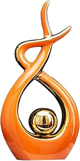 Norrclp Home Decor Modern Abstract Art Ceramic Statue Table Decorations ...