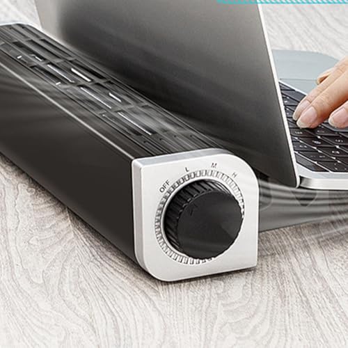 Refroidisseur pour ordinateur portable noir support réglable USB
