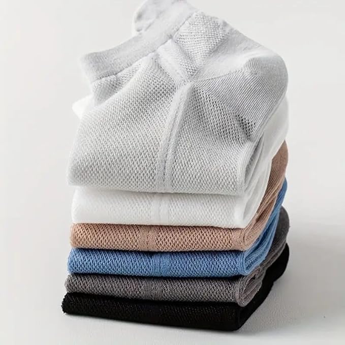 Image of PRASTHAN Sports Unisex Nylon Cotton Ankle Length Socks Made With Breathable Anti Odour & Moisture Absorbent Combed Cotton with a Extra Durable.