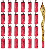 24 Pack Sticky Fly Strips Fly Paper Ribbon, Bug Strips Tape, Effective Fly Catcher for Kitchen, Fruit Fly Traps Mosquito Gnat Indoor, Outdoor