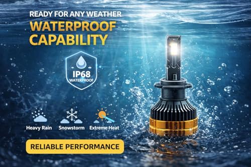 Image of 3 in 1 200W H4 LED Car Headlight Bulb - 3 colour modes (white, warm white, yellow) + flasher | 30000 LM | Plug & Play | 1 Year Replacement | Pack of 2 (H4 Socket type) with remote