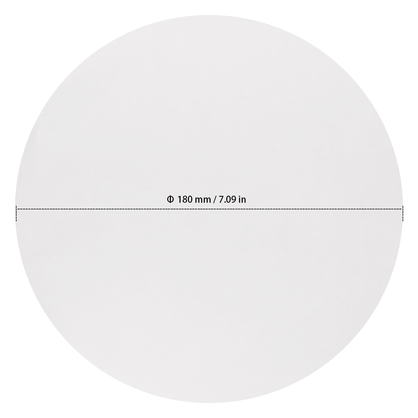 ZEONHAK 800 Pcs 7 Inch Round Parchment Circles, 18 cm White Baking Paper Cake Liners for Cooking, 18cm/7 inch - Image 2