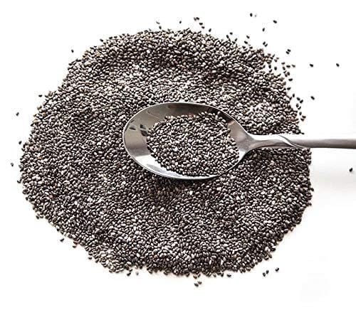 Image of Marwarbites Chia Seeds 1kg | Premium Quality Natural Chia Seeds | Rich in Dietary Fibre | Ideal for Smoothies, Oats, Yogurt & Chia Pudding | Healthy Breakfast & Daily Nutrition