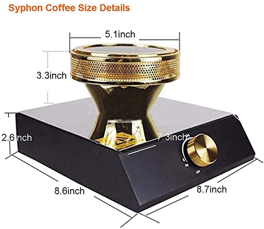 ele ELEOPTION Halogen Beam Heater Brenner für Siphon Kaffeemaschine Siphon Coffee Heater Beam Heater 220V 400W
