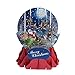 3D Pop Up Moonlight Sleigh Medium Snowglobe Christmas Card