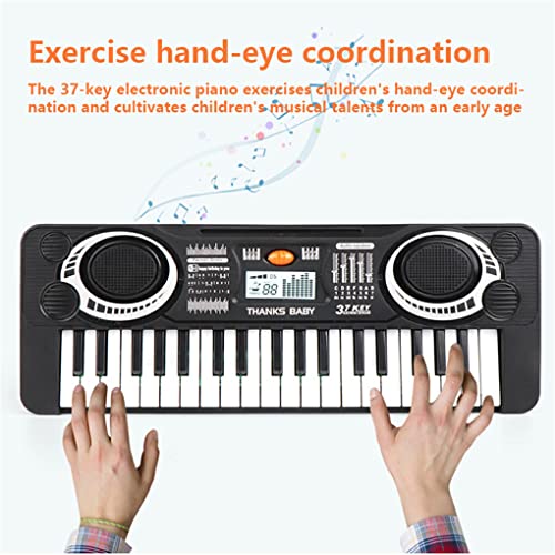 UIKEEYUIS Piano électronique éclairant 2 modes appareil de musique de clavier numérique - Les Beatles, Paul McCartney, John Lennon, RIngo Starr, George Harrison UIKEEYUIS Piano électronique éclairant 2 modes appareil de musique de clavier numérique – Image 6