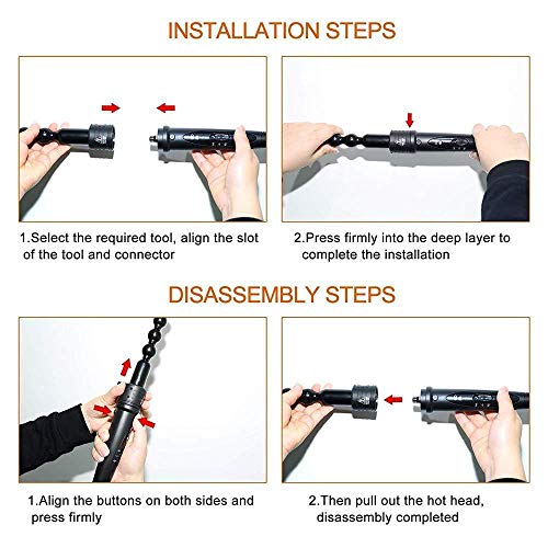 image for Gugrida 3 In1 Hair Curlers Care Styling Curling Iron Wand Interchangea