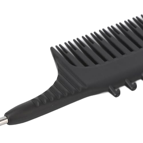 Miniatura 8 de Peines de papel de aluminio, peine de clip de resaltado ligero para unisex (negro)