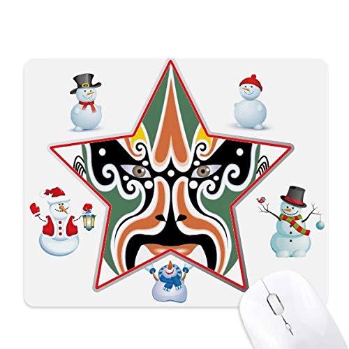 Tapis de souris opéra de Pékin avec surface haute précision antidérapante