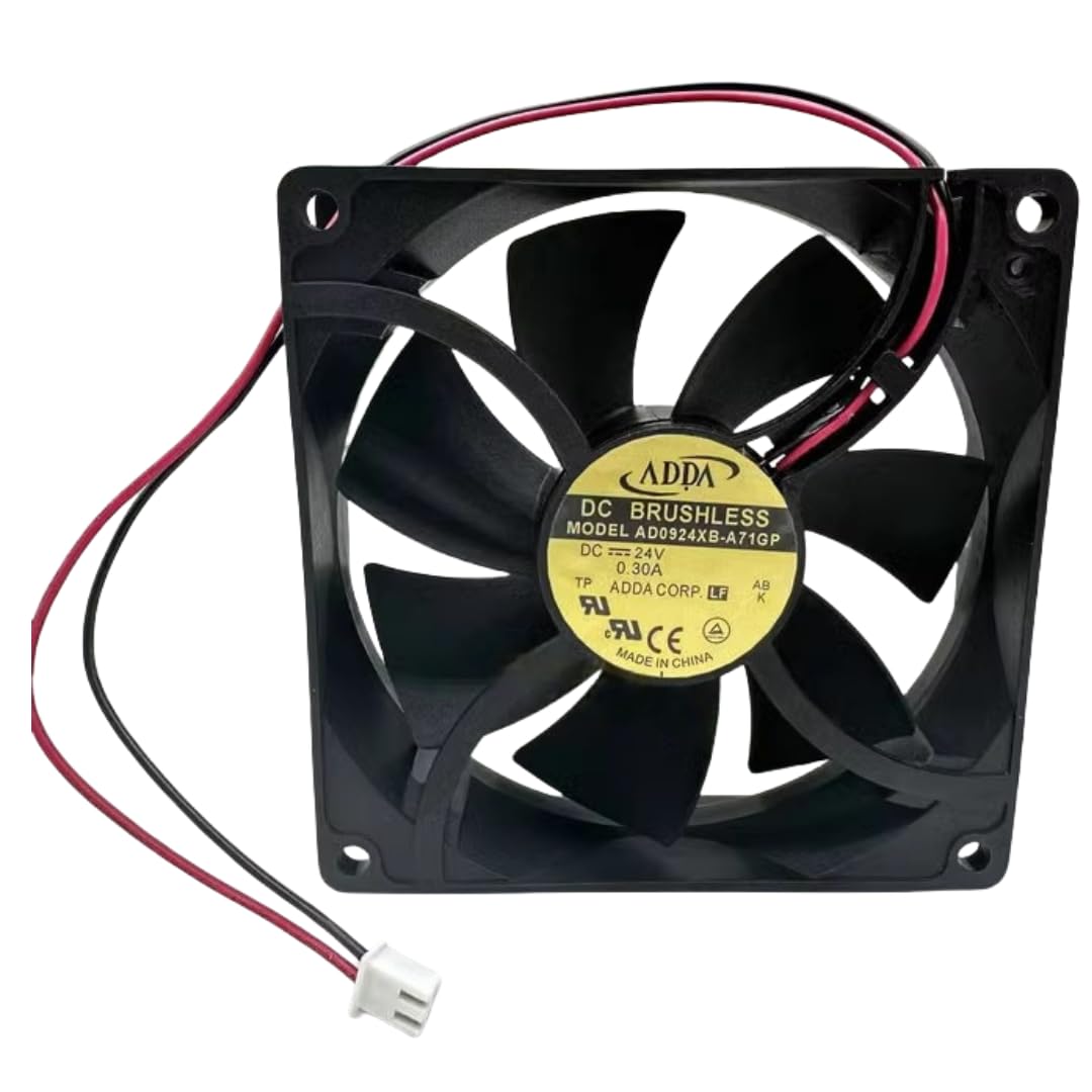 AD0924XB-A71GP DC24V 0.30A 92mm Fan - 9CM 9225 2-Wire Cooling Fan