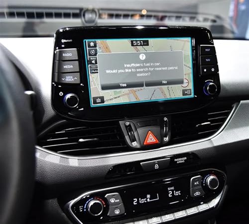 Écran GPS rayé ? Solution film verre trempé pour Hyundai i30 Fastback N
