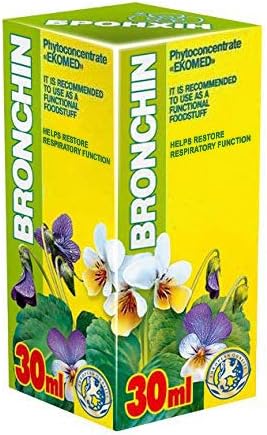 Bronchin 30ml PhytoConcentrate - Natural Plant Extracts - Respiratory Health - Chesty Cough - Bronchitis