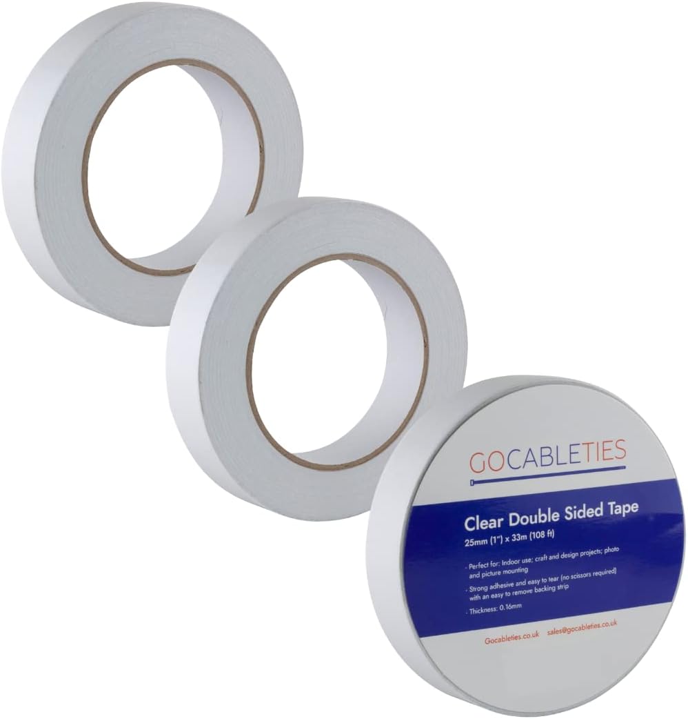 Ultratape Double Sided Tape 25mm x 33m Amazon.co.uk Home & Kitchen