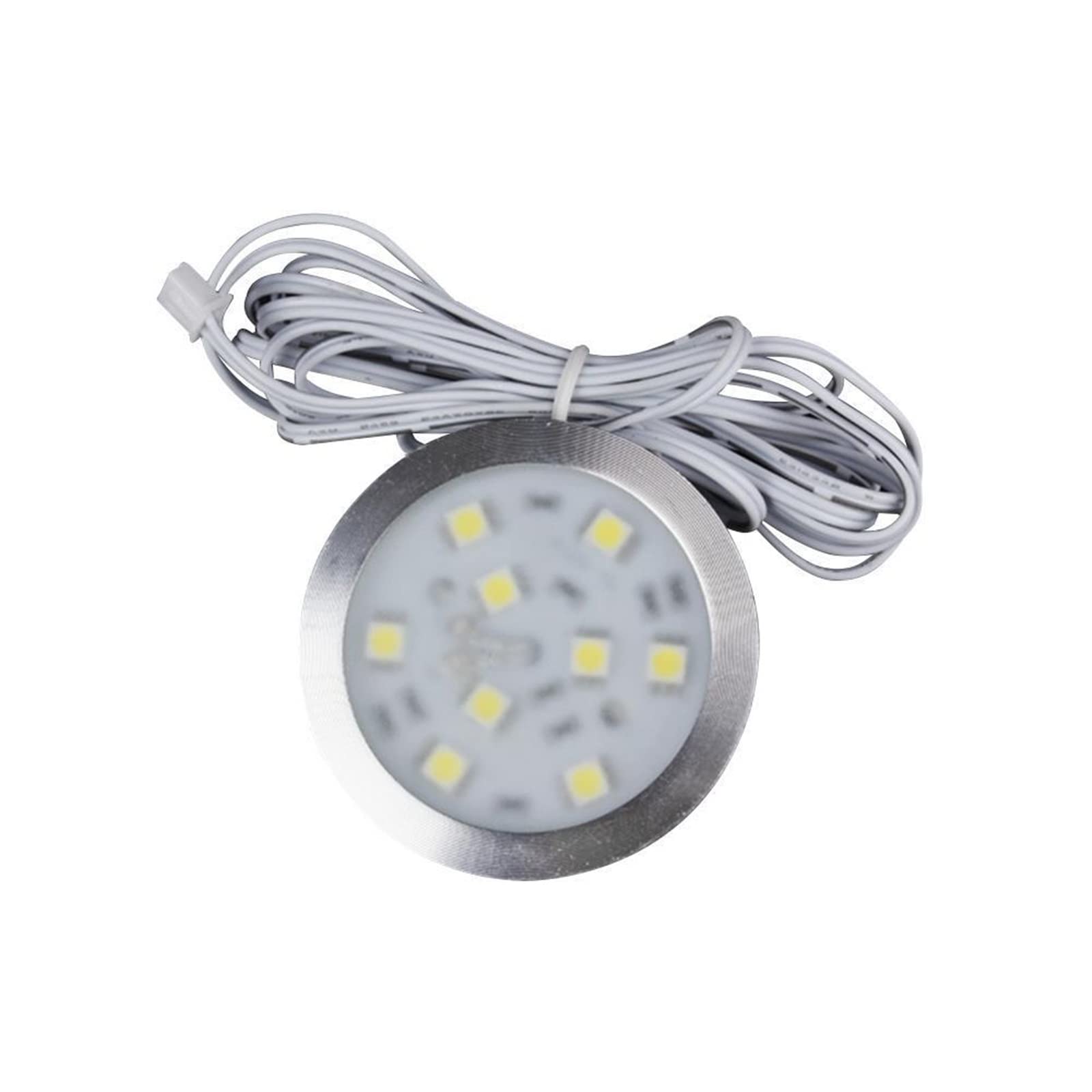 YUZZI Clip on Ceiling Light Cover 3W 9 LEDs Absorb Dome Light Bulb White/Warm White Energy-Saving lamp for Trunk Cellar cave wardrobes cabinets cupboards