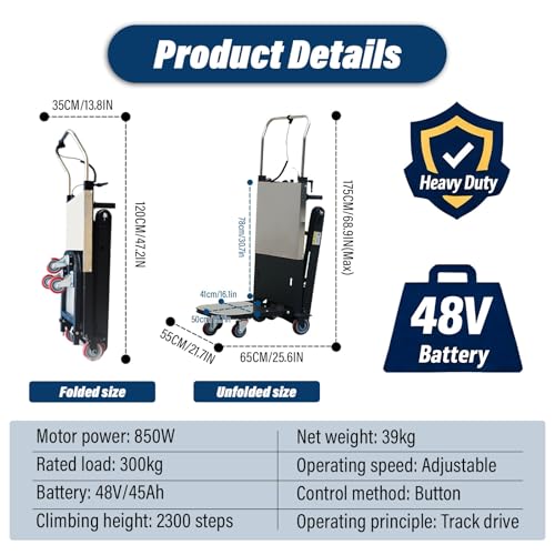 Montacargas eléctrico para escaleras de 660 lbs miniatura 7