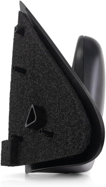 For Ford F-150 1997 98 99 00 01 2002 Door Mirror Driver Side | Manual | Rectangular | Black | Pickup | Replacement For 1L3Z 17683 GAA | FO1320132