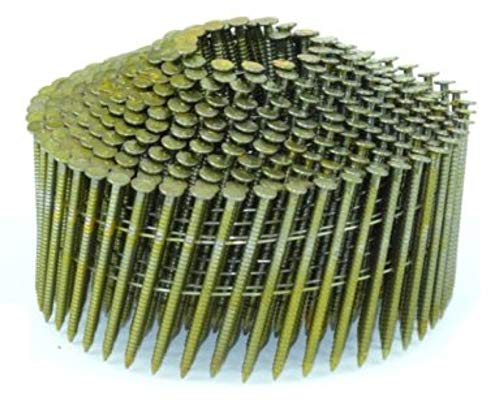 SpotNails CWC3D083R 1-1/4"x.083 Ring Bright Cone Coil Nails 14M