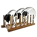 INNERNEED Bamboo Wooden Plate Racks Dish Stand Holder Kitchen Storage Cabinet Organizer for Dish/Plate/Bowl/Cup/Pot Lid/Cutting Board (Pack of 2)