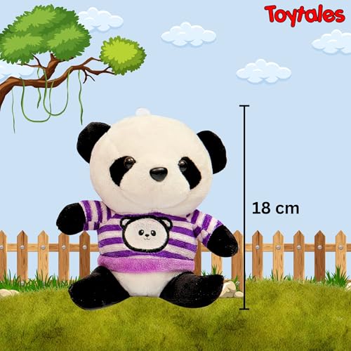 Image of TOYTALES Soft Toys Combo Pack Missy Elephant & Thug Panda Plush Toy Set for Kids, Cute Stuffed Animal Toys for Girls & Boys, Baby Gift Set (Pack of 2)