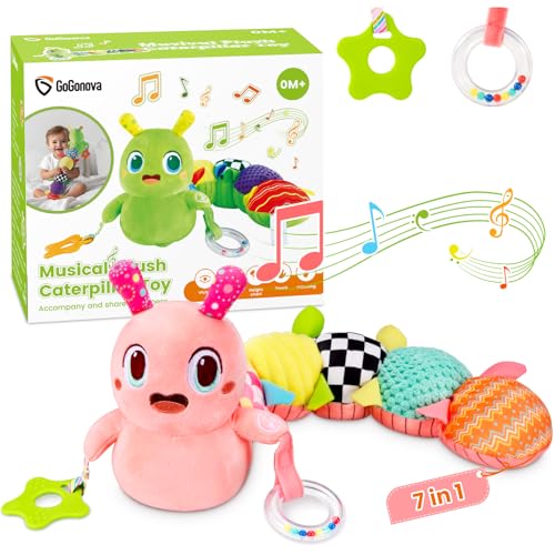 Baby Toys 0-6 Months, Washable Baby Musi…