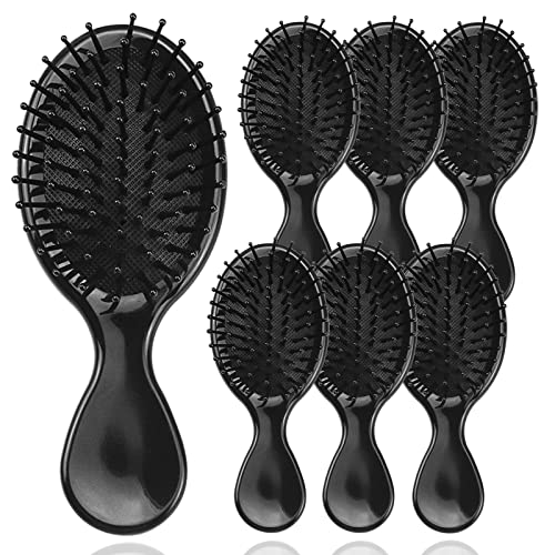 HQSLsund 20 Pack Mini Hair Brushes Bulk, Scalp Massage and Detangling