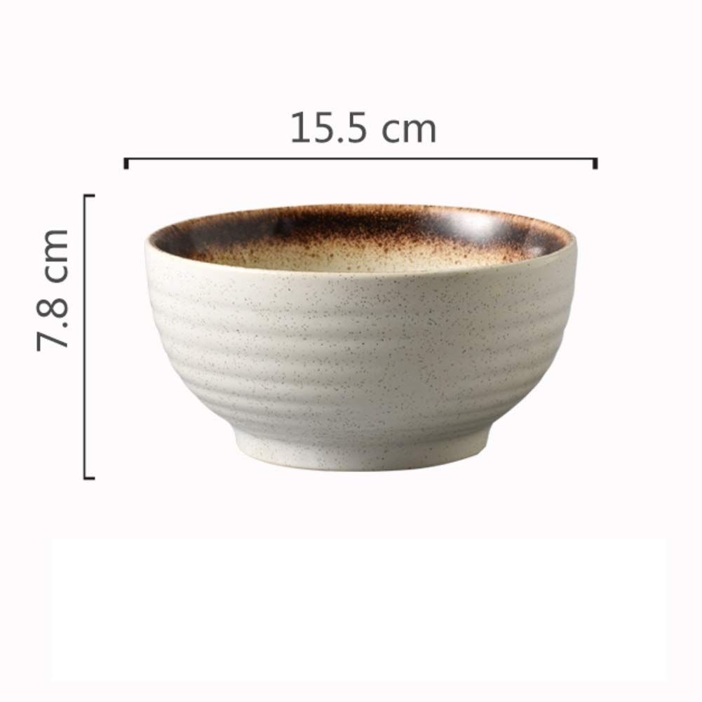 Ceramiczna miska ramenowa do domu, duża miska do serwowania, ceramiczne naczynia do serwowania, retro chiński styl miska do mieszania na imprezy, miski na płatki i makaron
