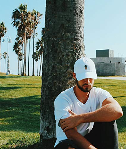 Riot Society Pineapple Embroidered Adjustable Dad Hat - Thumbnail 3