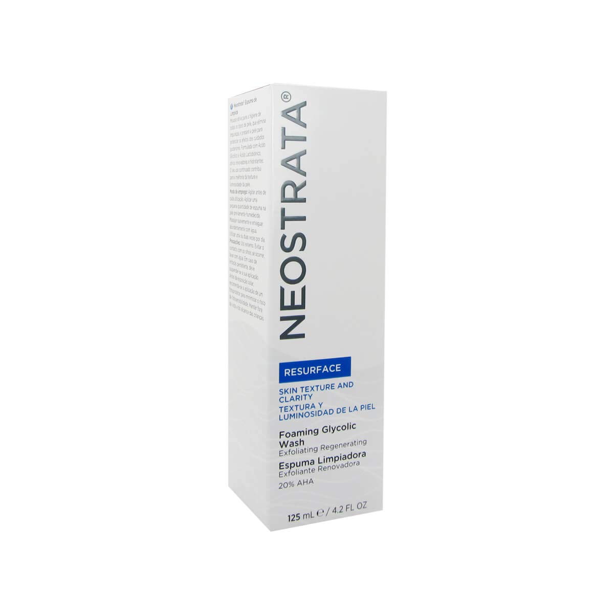 NeoStrata Resurface Detergente Viso Schiumogeno all'Acido Glicolico, 125 ml