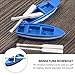 SAFIGLE 40 Sets Miniature Boat with Oars Wood Trim Boat Model Wood Toy Decor Light House Decorations for Home Mini Toy Beach Toys Mini Boat Decor Child Resin Life Buoy Dining Table